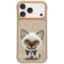 Nimmy Big Eyed Pet 2.0 Cat case for iPhone 17 - beige