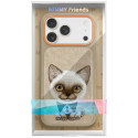 Nimmy Big Eyed Pet 2.0 Cat case for iPhone 17 - beige