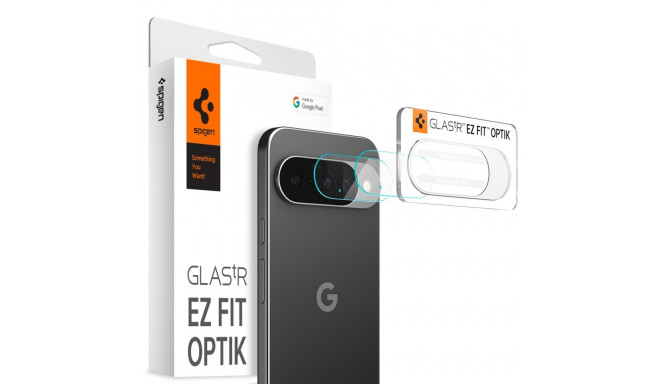 Spigen Optik Glas.tR Camera Protector 2-pack for Google Pixel 10 - Transparent