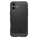 Spigen Rugged Armor MagSafe case for iPhone 16 - black
