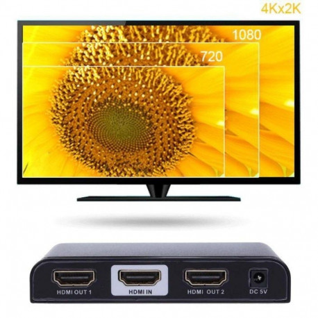 Techly IDATA HDMI-jaotur HDMI2-4K2 2x HDMI