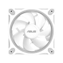 ASUS Prime MR120 ARGB valge 3in1 arvutikorpuse ventilaator 12 cm