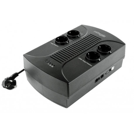 EnerGenie EG-UPS-001 uninterruptible power supply (UPS) Line-Interactive 0.65 kVA 390 W 4 AC outlet(
