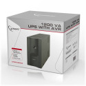 Gembird UPS-PC-1202AP line-interactive katkematu toiteallikas (UPS) 1.2 kVA 720 W 4 AC pistikupesa