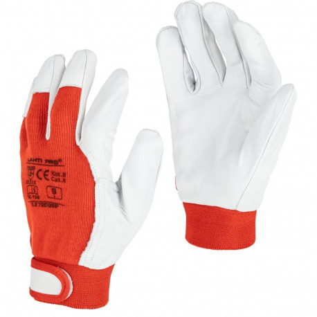 Nahkkindad punane l272011p, 12 paari, "11", ce, lahti