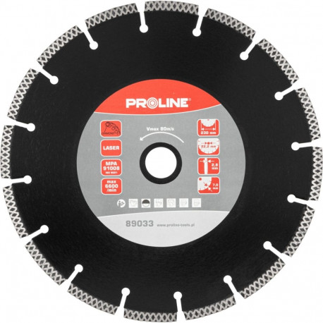Proline teemantlõikeketas X-laser universaalne 230*2.8*7*22.2