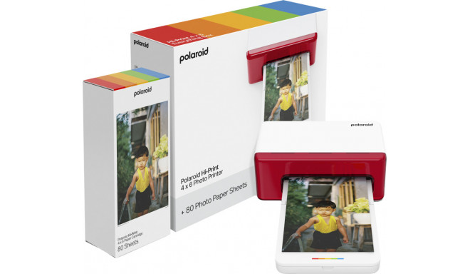Polaroid fotoprinter Hi-Print 4x6 E-box, valge (avatud pakend)