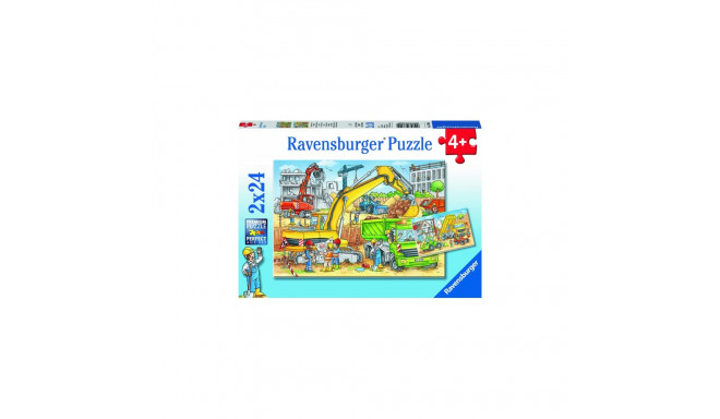Ravensburger pusle Ehitus 2x24tk