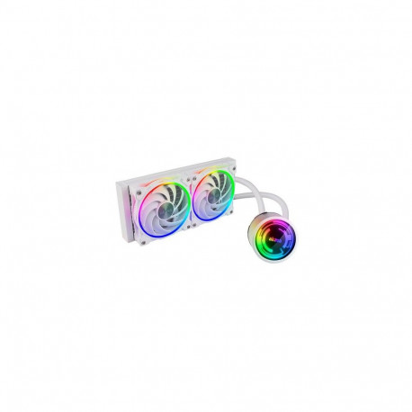 Akasa SOHO 240 Processor All-in-one liquid cooler 12 cm White 1 pc(s)