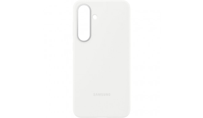 "Samsung Silicone Cover fr Galaxy S25 FE, White"