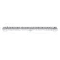 "Cherry Keyboard KC 200 MX MX2A SILENT RED [DE] white/silver MX2A SILENT RED Switch"