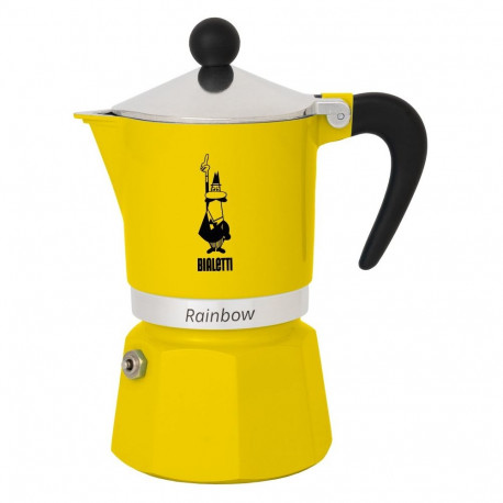"Bialetti RAINBOW 6TZ gelb"