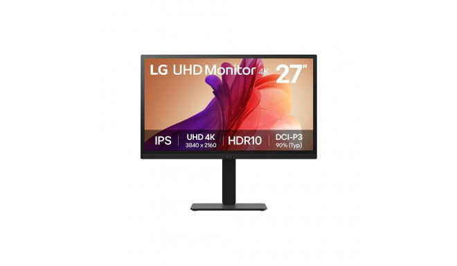 "68,4cm/27"" (3840x2160) LG 27BA45U-B 16:9 4K UHD IPS 5ms 60Hz HDR10 2xHDMI DP Pivot Black"