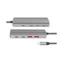 Ultra lim USB3.2 Gen2 hub,2xUSB-A,2xUSB-C,100