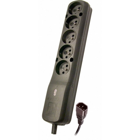 Extension cord LZ-430BW 1,5M 320IEC BLACK