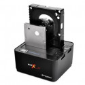 Docking Station - BlacX Duet 5G 2.5 "/ 3.5" HDD USB 3.0, black