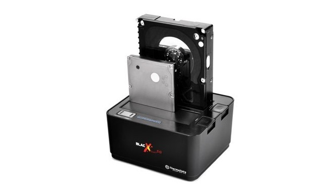 Docking Station - BlacX Duet 5G 2.5 "/ 3.5" HDD USB 3.0, black