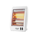 Adler AD 7709 halogeen soojendi 800 W 2 võimsustaset valge