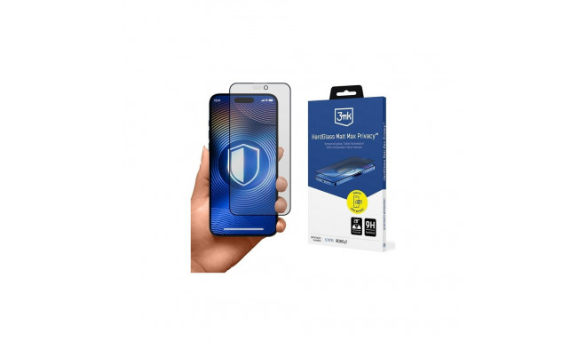 3MK HardGlass Matt Max Privacy iPhone 15Pro Max