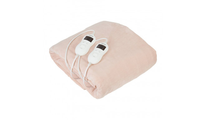 Camry elektriline tekk CR 7424 8 kütmetaseme jaoks 2 inimesele pestav korallfliis 2 x 60 W beež