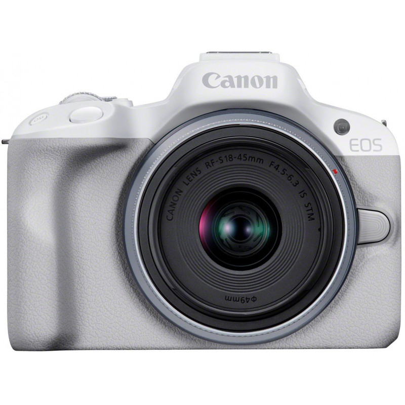 Canon EOS R50 + 18-45mm, valge (avatud pakend)