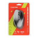 CANYON MW-21, 2.4 GHz Wireless mouse,with 7 buttons, DPI 800/1200/1600, Battery:AAA*2pcs,Dark gray72