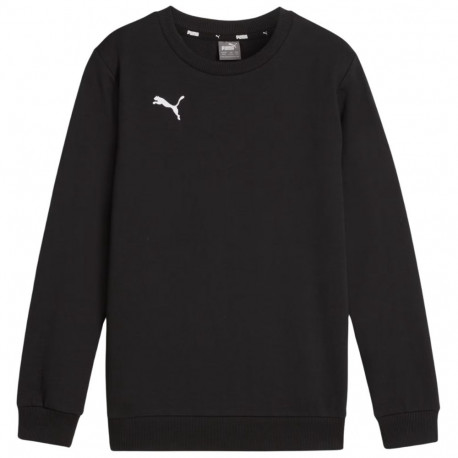 Bluza dla dzieci Puma Team Goal Casuals Crew Neck Sweat czarna 658593 03 128cm