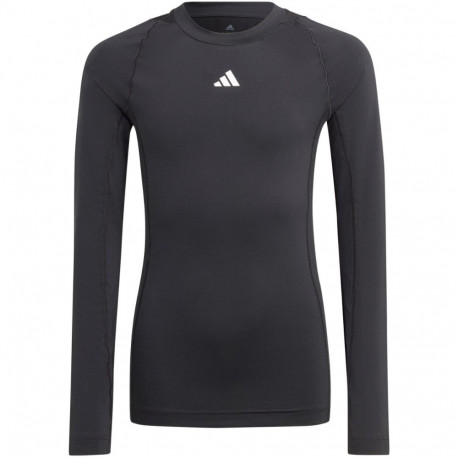adidas laste pika varrukaga särk Techfit Aeroready IA2025 116cm, must