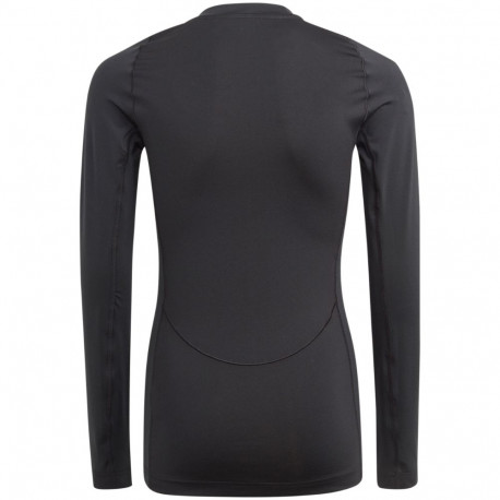 Adidas laste pikavarrukaline särk IA2025 Techfit Aeroready 128cm, must