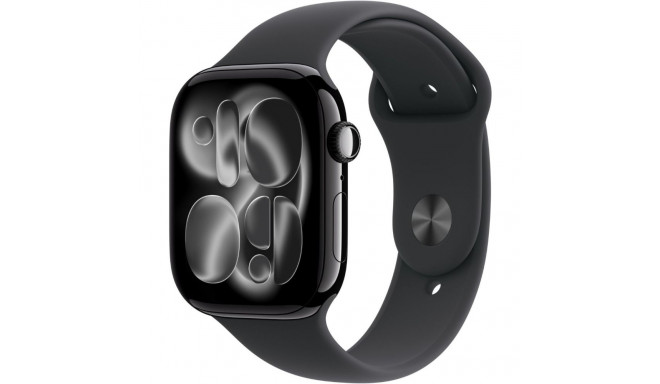Nutikell Apple Series 11 LTE 42mm Jet Black/Black Sport M/L