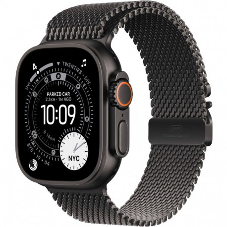 Nutikell Apple Ultra 3 LTE 49mm Black Ti/Black Ti Milanese - L