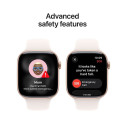 Nutikell Apple Series 11 GPS 42mm Rose Gold/Light Blush Sport M/L