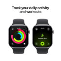 Nutikell Apple Series 11 GPS 42mm Space Grey/Black Sport S/M