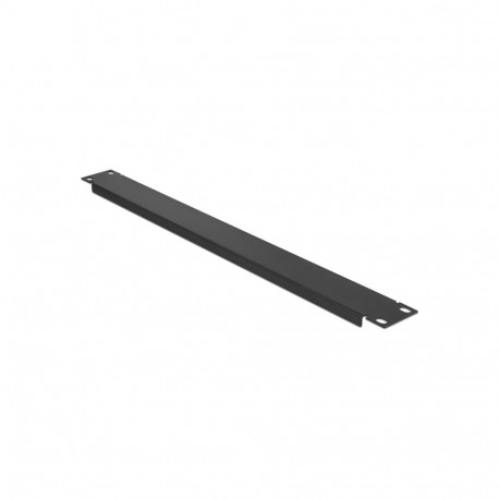 Kattepaneel 19″ 1U must + kruvid/mutrid