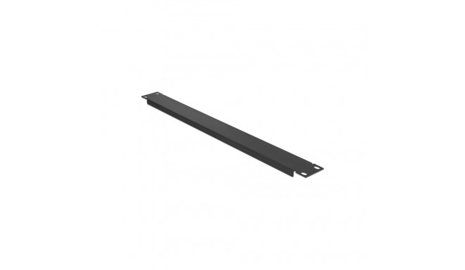 Kattepaneel 19″ 1U must + kruvid/mutrid