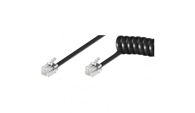 Cable 2xRJ10 (4P4C), 2.0m