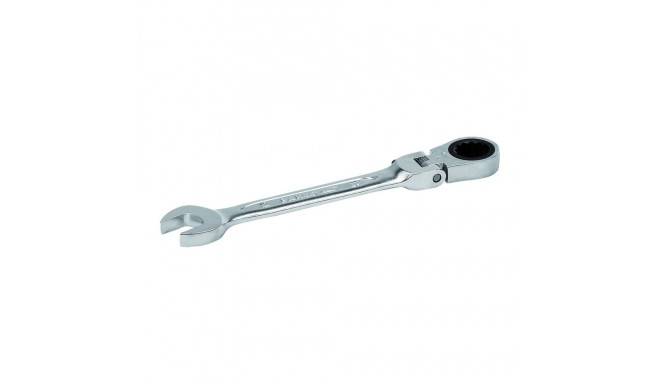 Bahco 41RM-13 combination ratcheting wrench – swivel head, 13 mm, twelve-point drive, chrome-plated 