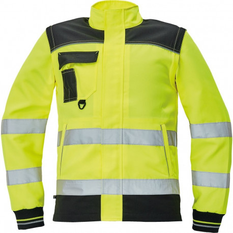 Cerva Knoxfield tööjakk Hi-Vis kollane 56