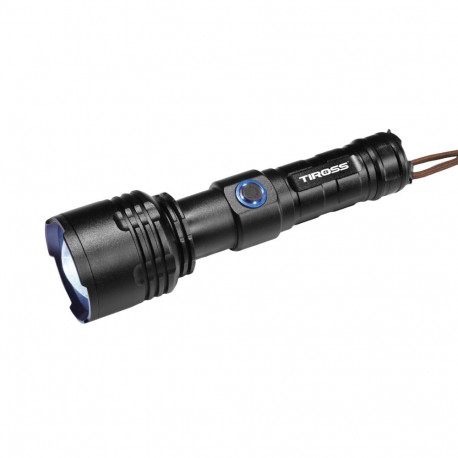 Tiross professionaalne laetav taskulamp 20W 1300lm LED TS-1888