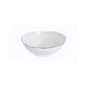 BOWL 20.3CM A159 WITH BLACK RIM