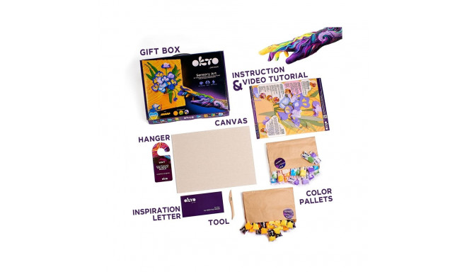 SENSORY ART CREATIVE SET IRISES