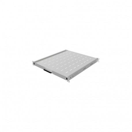 SLIDING SHELF FOR 19" RACK CABINETS 500MM GREY LANBERG (1U/445X500MM, LOAD CAPACITY UP TO 35KG)