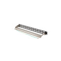 PATCH PANEL BLANK 48 PORT 1U 19" FTP FOR KEYSTONE MODULES BLACK LANBERG