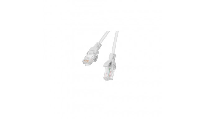 PATCHCORD CAT.5E UTP 2M GREY FLUKE PASSED LANBERG 10-PACK