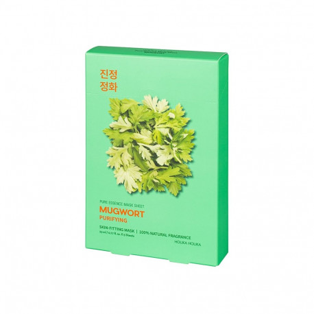 Holika Holika Pure Essence Mask Sheet - Mugwort (5 pcs)