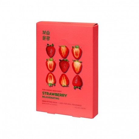 Holika Holika Näomaskide komplekt Pure Essence Mask Sheet - Strawberry (5 tk)