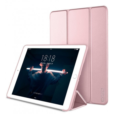 TECH-PROTECT SMARTCASE IPAD 9.7” 5 / 6 / 2017-2018 ROSE GOLD
