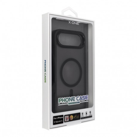 X-ONE Dropguard Magnetic Case Air (MagSafe compatible) - for Apple iPhone 17 Air black