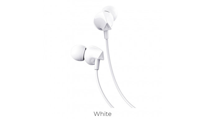 Wire earphones Jack 3,5 mm Hoco M60 white