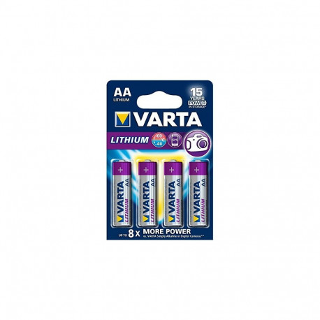 Varta Professional, lithium, 1.5V, pieces 4 (6106-301-404)